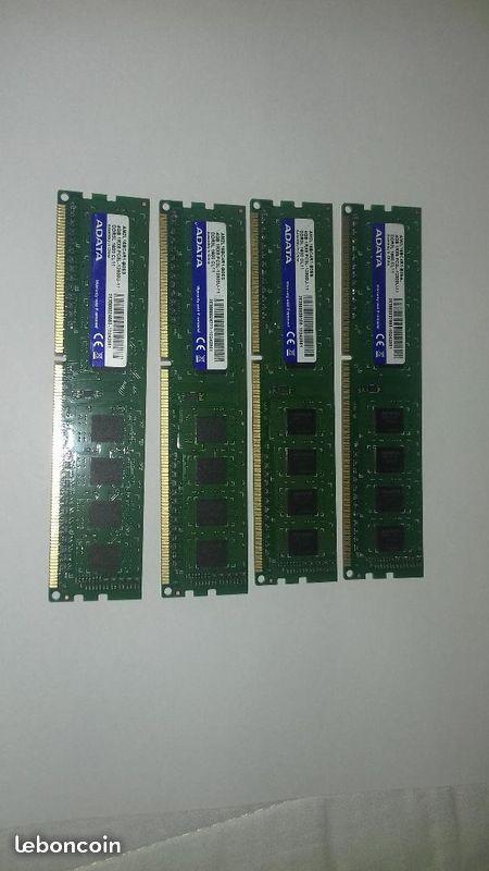 DDR3 4Go pour pc bureau