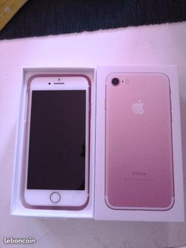 IPhone 7 128 giga Or rose