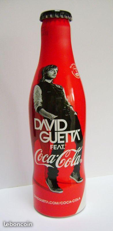 Bouteille Coca Cola Pleine En Alu - David Guetta