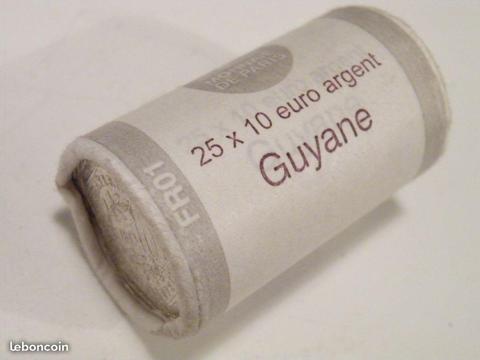 10 euros argent des régions Guyane 2011