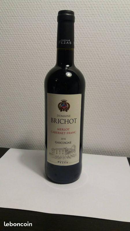 Vin Côtes de Gascogne Rouge Domaine Brichot 2016