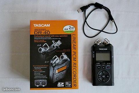 Enregistreur Tascam DR40