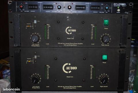 Lot d'amplis C-AUDIO CA2 et CA4 (JMG60)