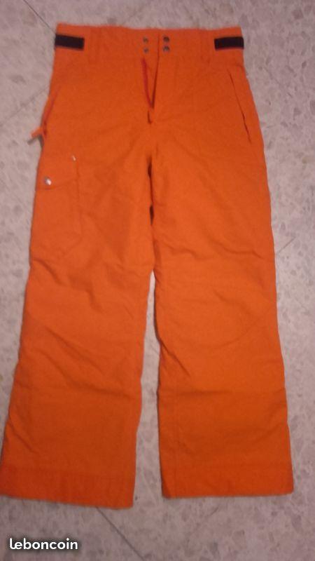 Pantalon de ski orange Decathlon
