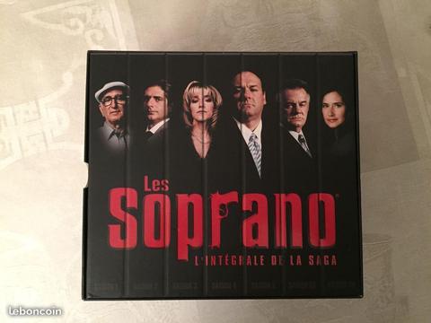 Coffret intégrale DVD Les Soprano (état neuf)