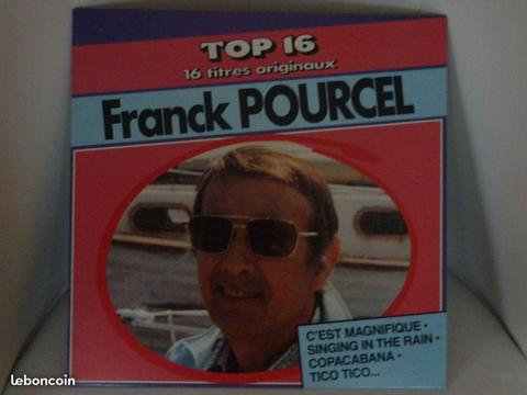 FRANCK POURCEL-Top 16, 16 titres originaux -33T