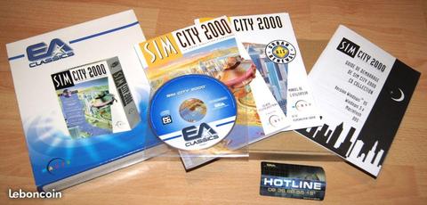 Sim City 2000 Fr CD-Rom Mac / PC