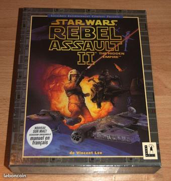Jeu Star Wars REBEL ASSAULT II CD-Rom Mac