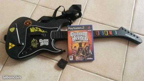 Guitar Hero 3 Legends of Rock pour PS2