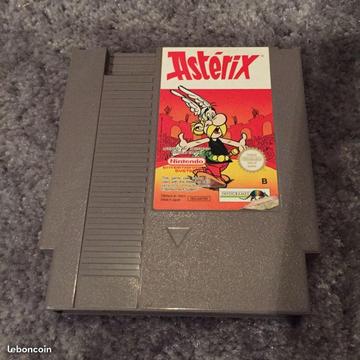 Jeu Asterix NES loose