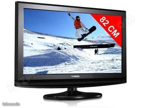 TV LCD THOMSON - 82 CM - TNT HD - USB