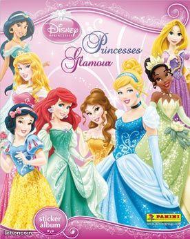 Vignettes Panini Disney Princesses Glamour