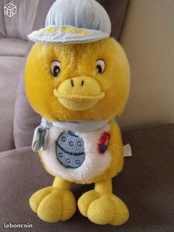 Peluche canard paques
