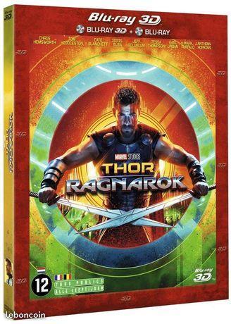 Blu Ray 3D + 2D - Thor Ragnarok - NEUF
