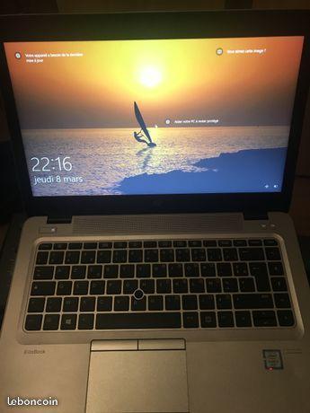 PC Portable HP 840 G3 i7 512Go SSD RAM 16Go