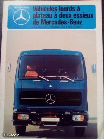 Catalogue Camion Mercedes Benz