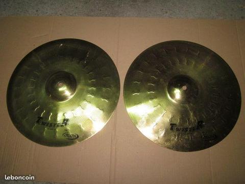 Cymbales Hi-Hat Twister by Orion 14’’