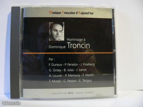 CD Hommage à Dominique Troncin