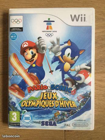 Jeu Wii MARIO et SONIC aux jeux olympiques d'hiver