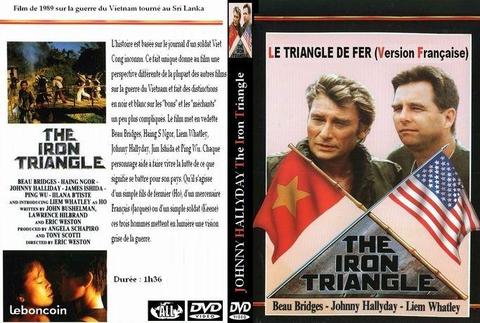 Johnny Hallyday DVD Le triangle de fer (VF)