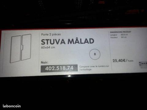 Portes pour structure STUVA Ikea neuves