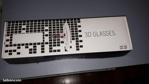 4 x Lunettes 3D FPR 3D PANEL 3D GLASSES