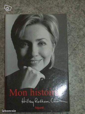 Livre Mon histoire d'Hillary Rodham Clinton