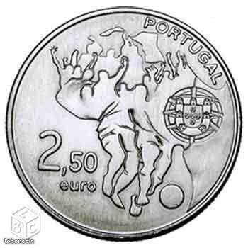 Pièce de 2.5 € euros Portugal 2010 - FIFA - bbvm