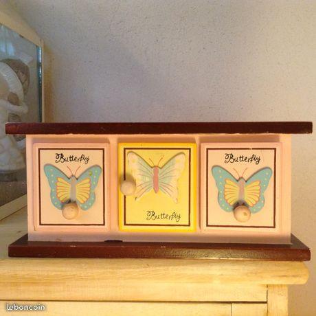 Boîte à Bijoux Papillon