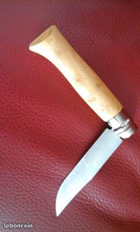 Couteau opinel n 8 edelweiss