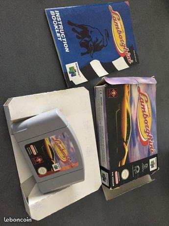Jeux Nintendo 64 en boîte Lamborghini