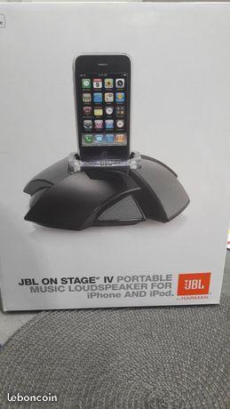 Jbl on stage iv noir pour iphone 4 et ipod