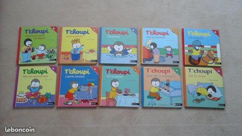 Lot 1 10 livres T'Choupi