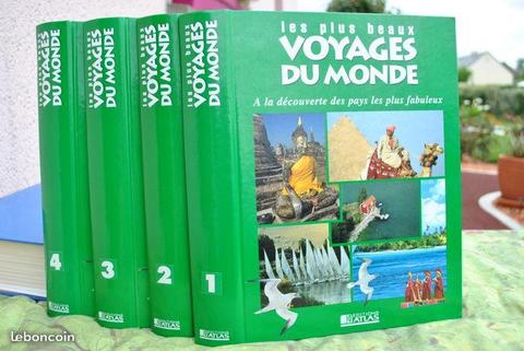 Les plus beaux voyages du monde 4 volumes