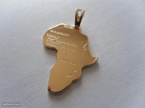 / Pendentif 4 G plaqué Or – PRODUIT NEUF