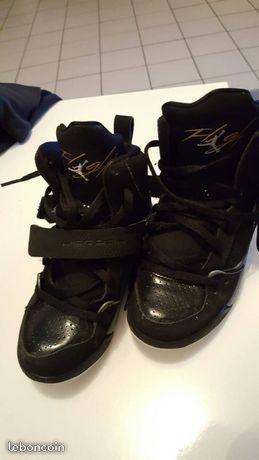 baskets jordan 31 cuir noir