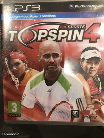 Jeu PS3 top spin tennis 4