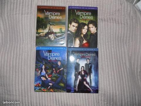DVD The Vampire Diaries (saison 1 à 4)
