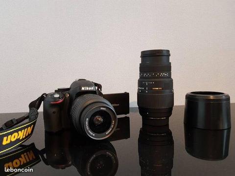 Nikon D5100 état neuf