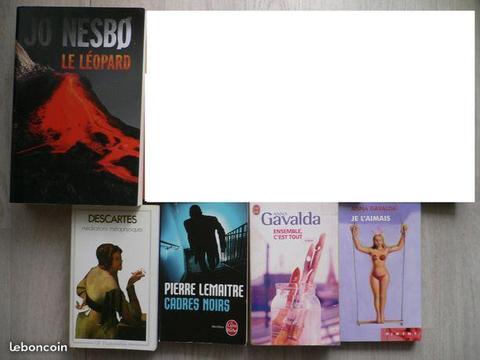 Lot de 5 livres NSK75