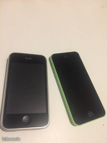 Iphone 3 et IPhone 5c hors service