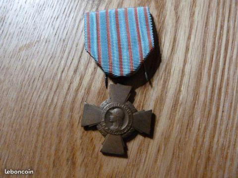 Médaille militaire croix du combattant