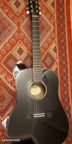 Guitare Fender CD60 BLACK + sangle