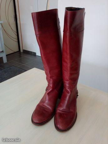 Bottes cavalieres pointure 39