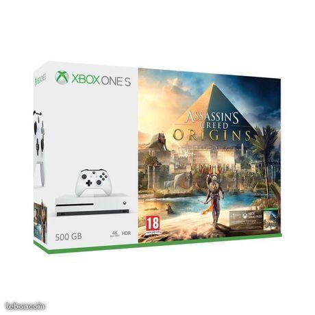 Console Xbox One S 500 Go + Assassin's Creed