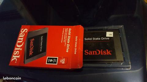 DISQUE SSD SanDisk - 128 Go NEUVE