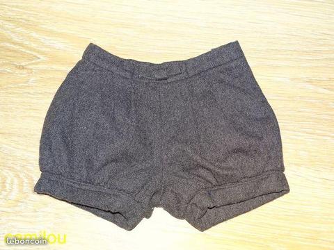 Short hiver gris Jacadi 2 ans ( camilou )