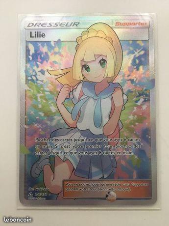 Carte pokémon Lilie Full Art 151/156 SL5 Neuve FR