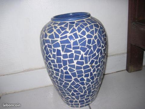 Vase mosaique