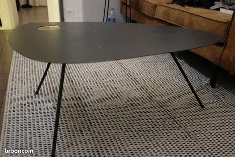 Table basse design en fer forgé